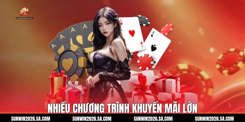 Nhiều chương trình khuyến mãi lớn